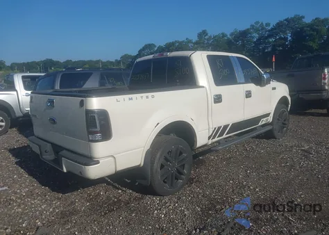 2008 Ford F-150 Harley-Davidson/Limited из США, поврежденный, VIN 1FTRW14528FA66611